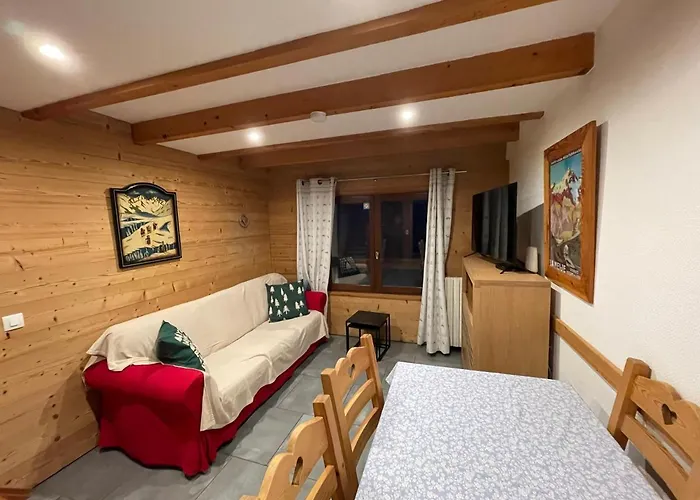 L Alpin Bel Appartement Avec Terrasse Dans Vieille Ferme De Montagne Renovee